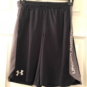 Boys Under Armour gym shorts